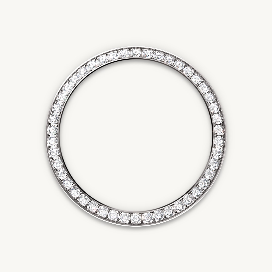 Diamond-set bezel