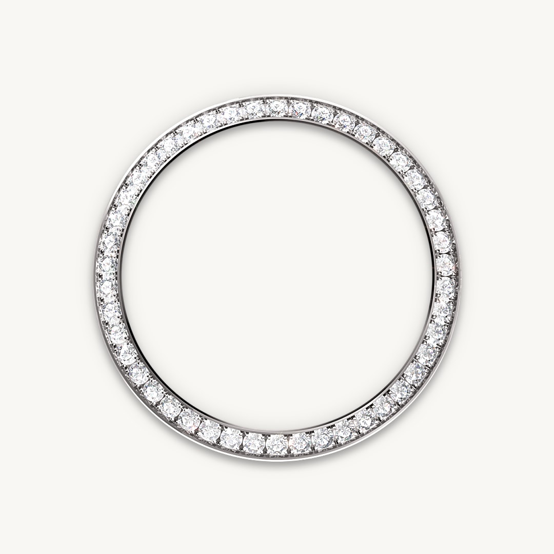 Diamond-set bezel