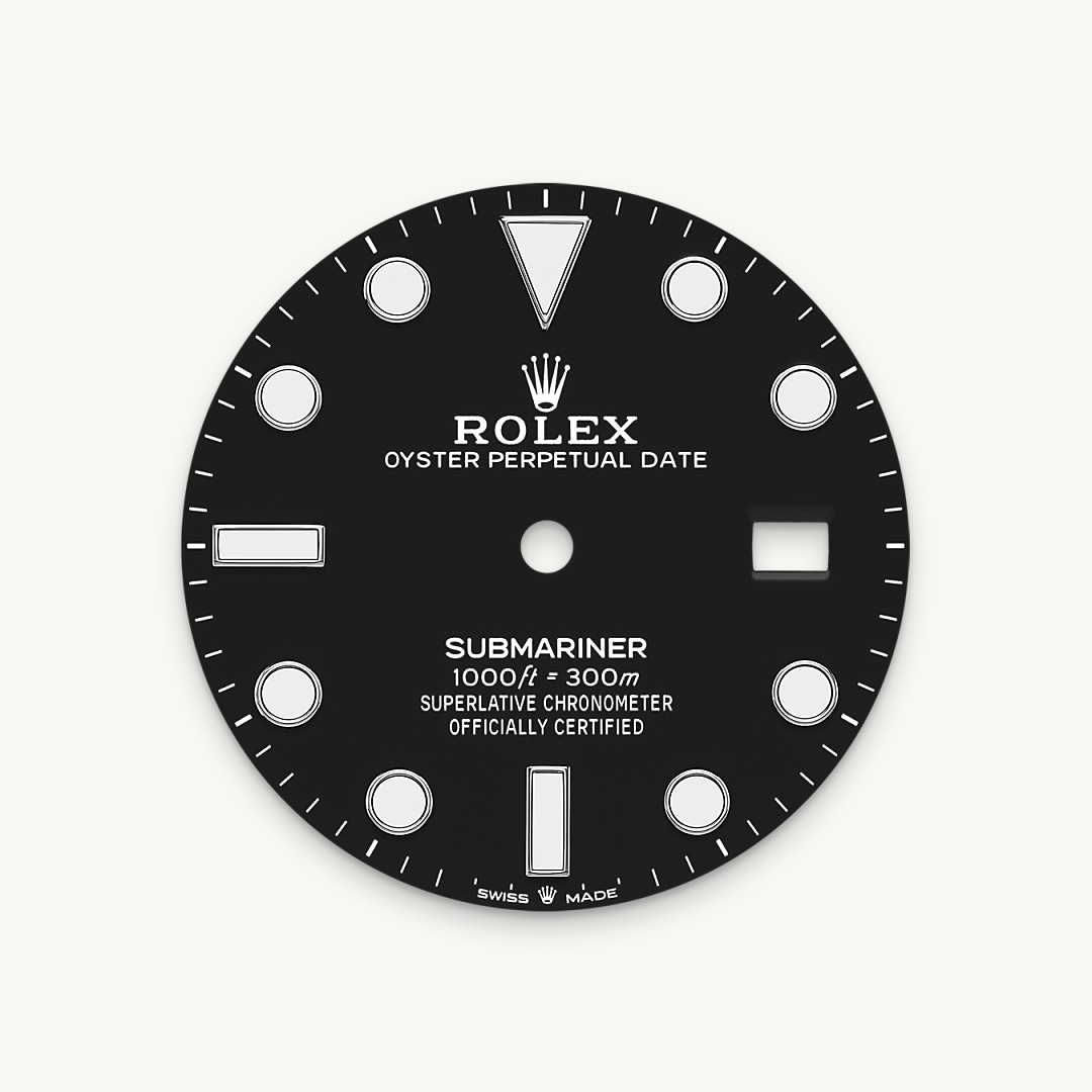 Black dial