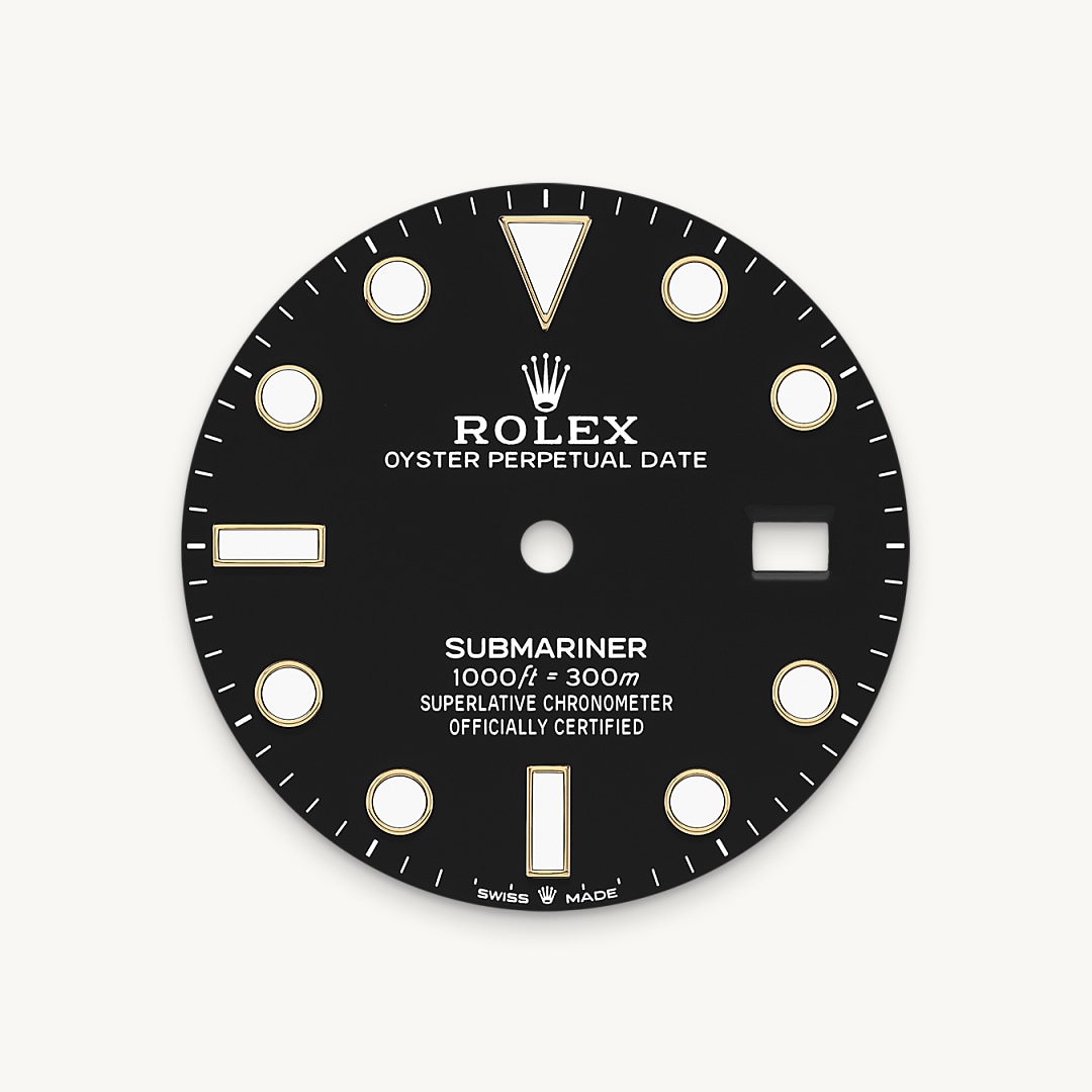 Black dial