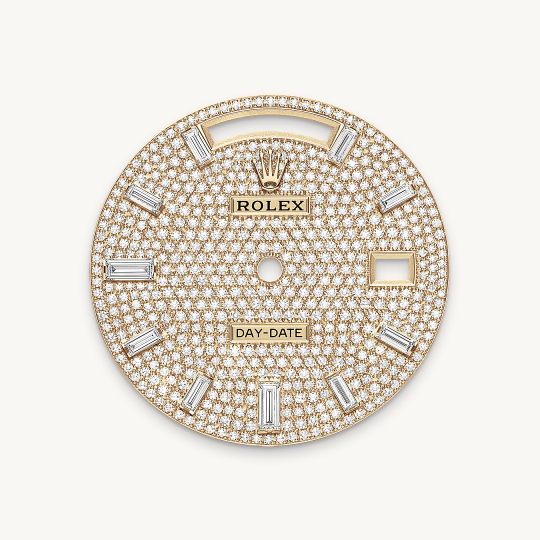 Diamond-Paved Dial