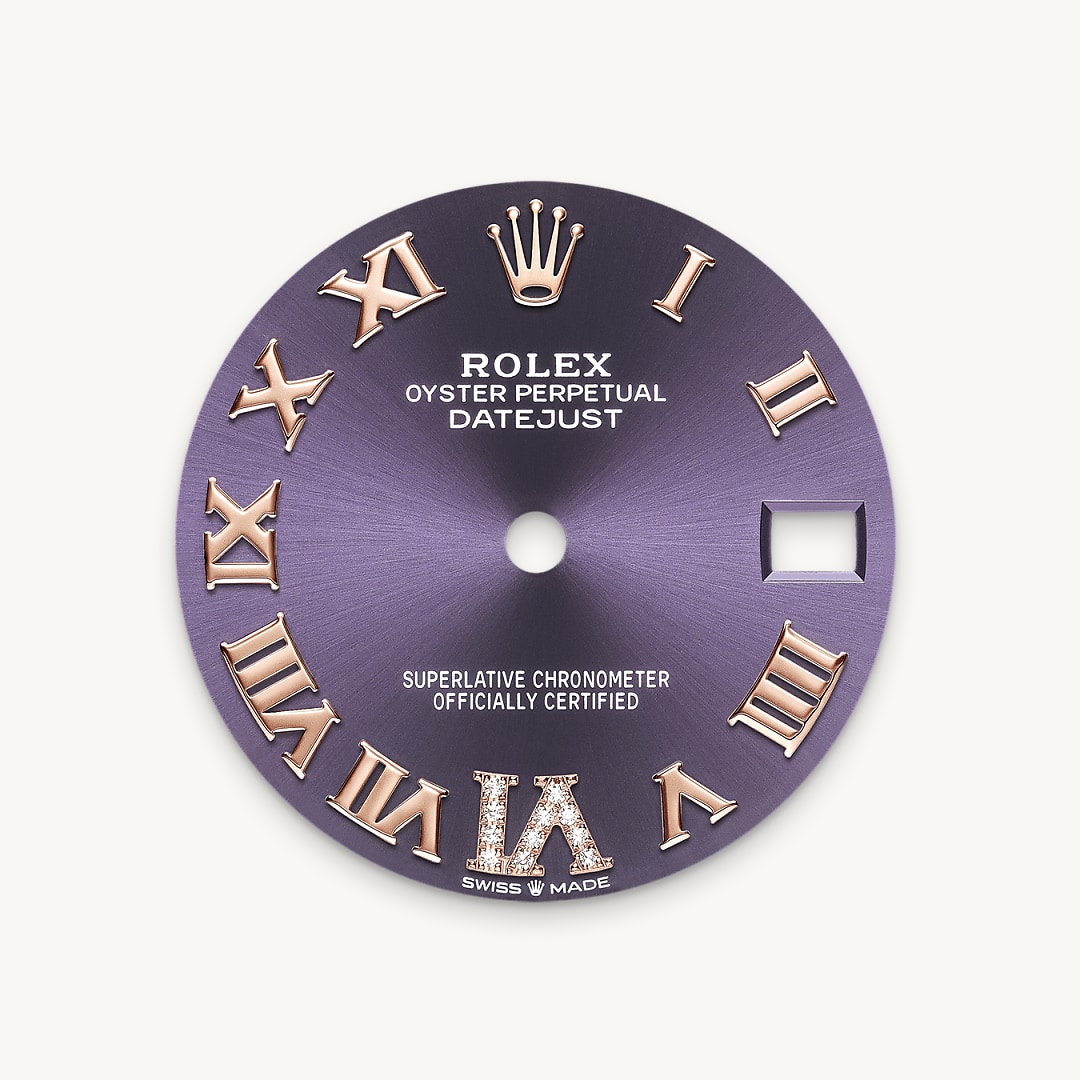 Aubergine Dial