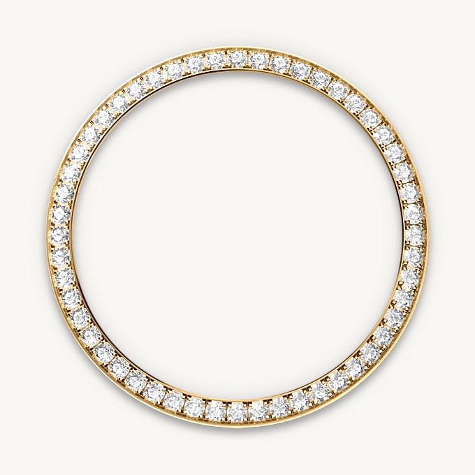 Diamond-set bezel