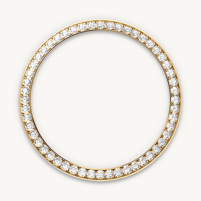 Diamond-set bezel