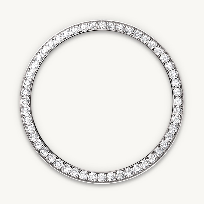Diamond-set bezel