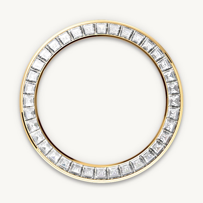 Diamond-set bezel