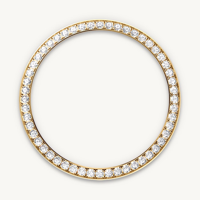 Diamond-set bezel