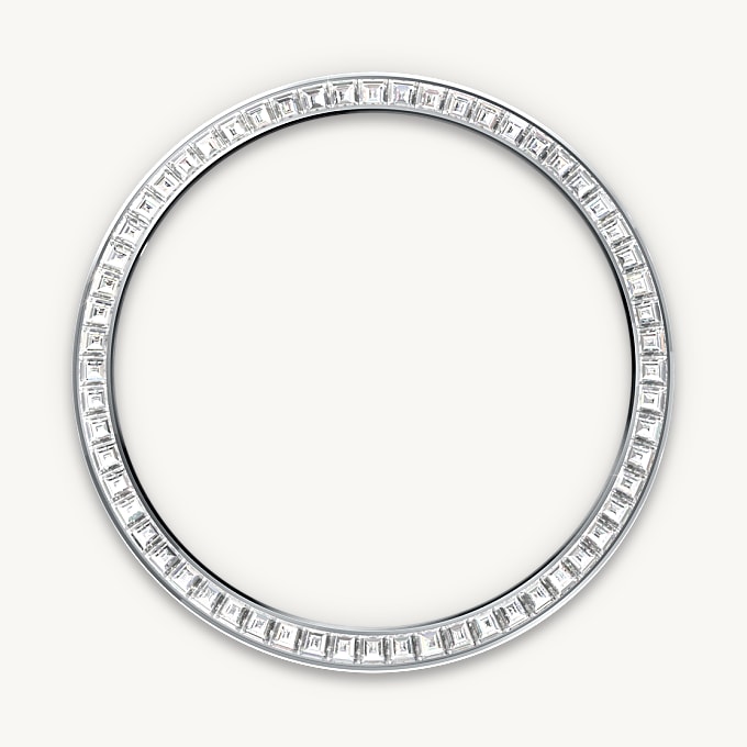 Diamond-set bezel