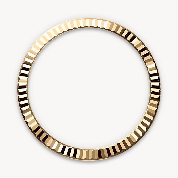 Fluted bezel