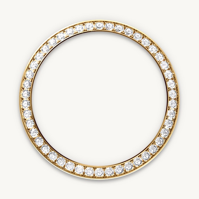 Diamond-set bezel