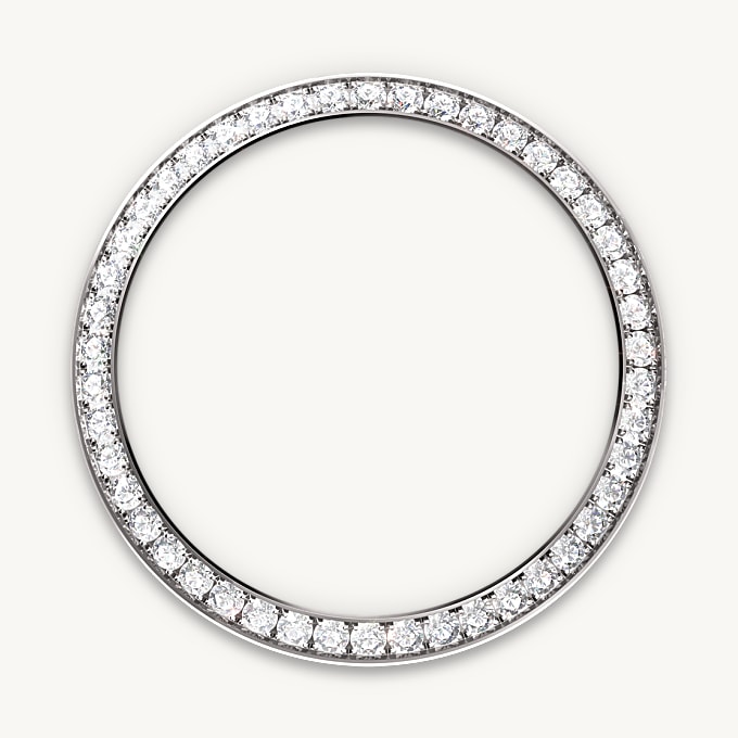 Diamond-set bezel