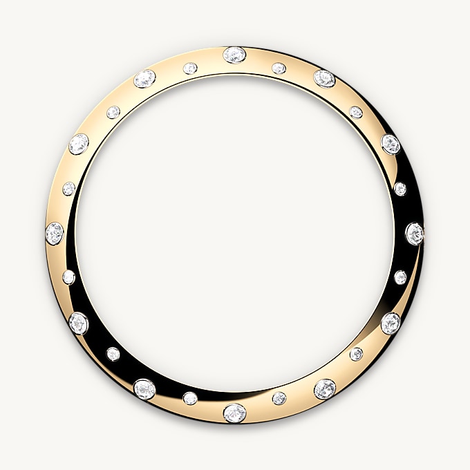 Diamond-set bezel