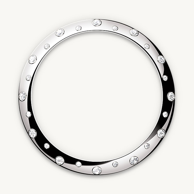Diamond-set bezel