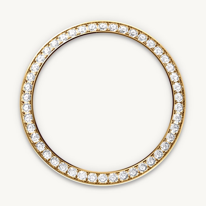 Diamond-set bezel