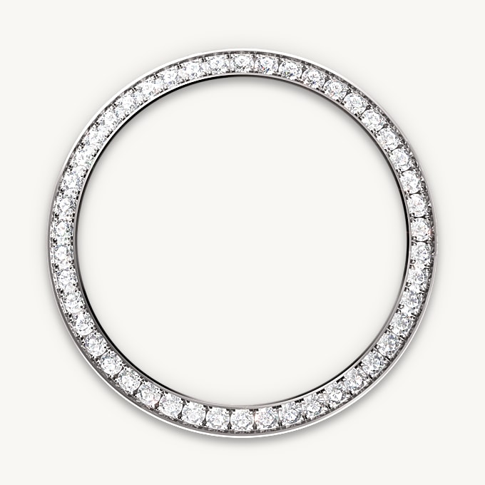 Diamond-set bezel