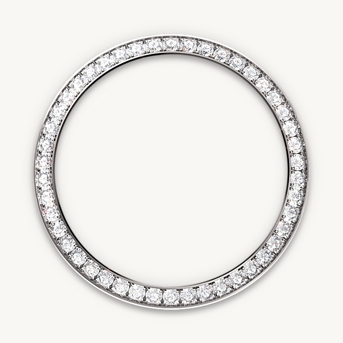 Diamond-set bezel