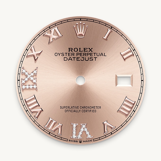 Rosé-colour dial