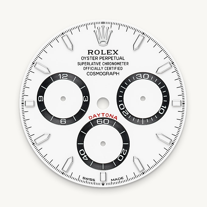 White dial
