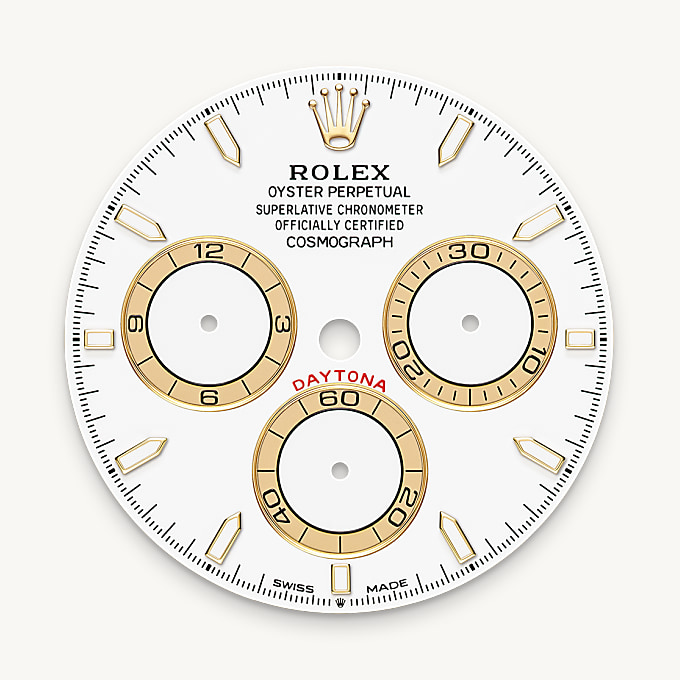White dial
