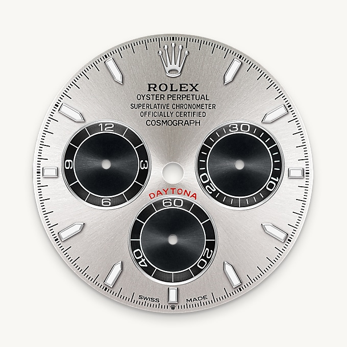 Steel and bright black dial