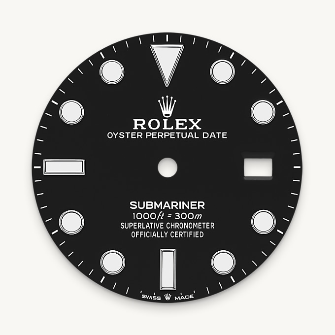 Black dial