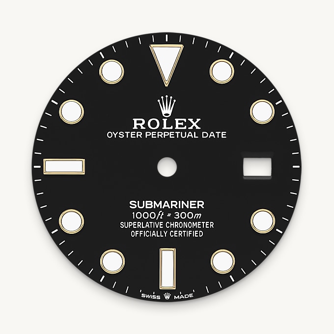 Black dial