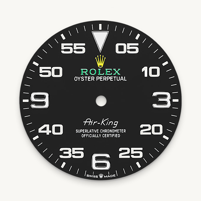 Black dial