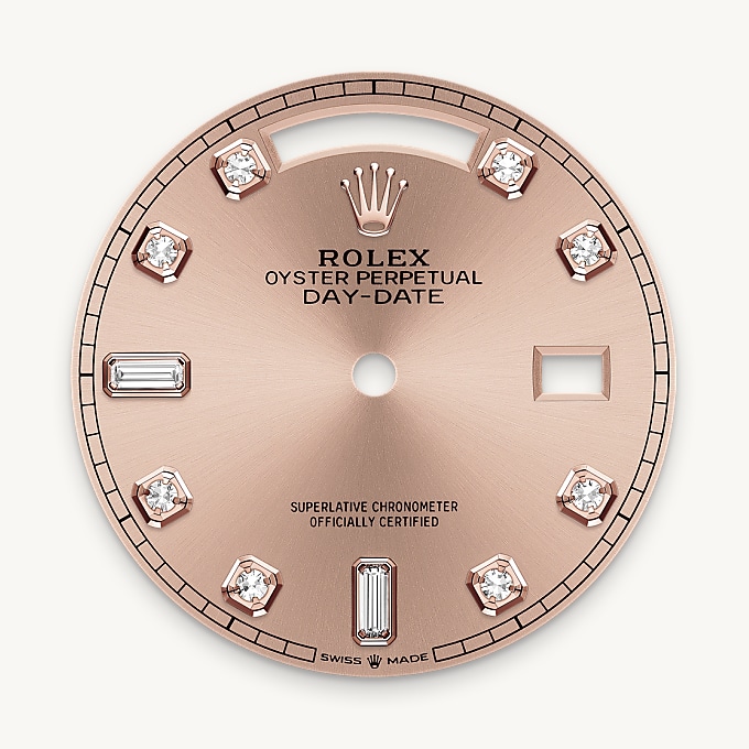 Rosé-colour dial