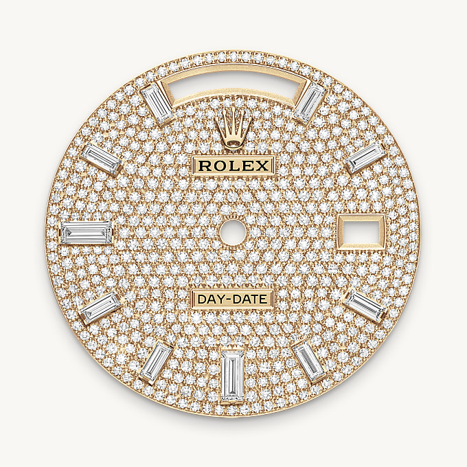 Diamond-Paved Dial