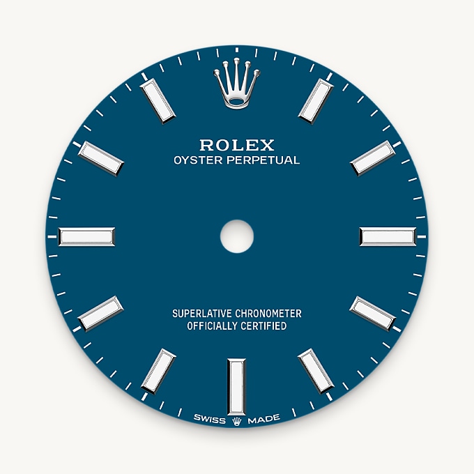 Blue dial