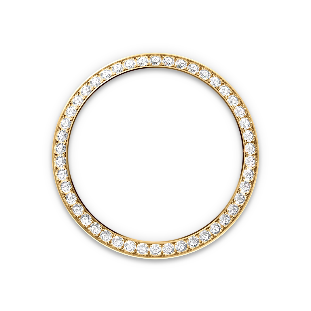 Diamond-set bezel