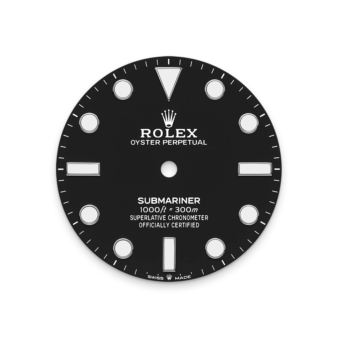 Black dial