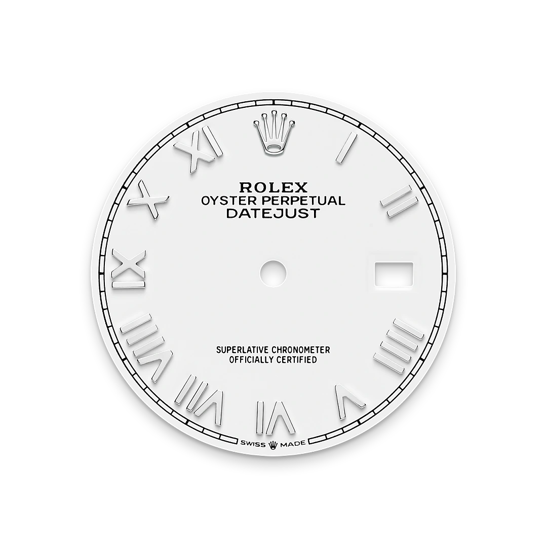 White dial