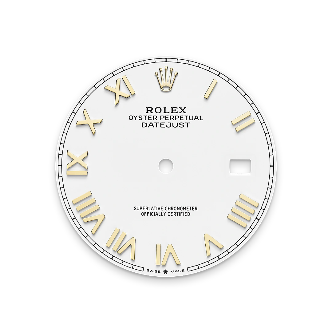White dial