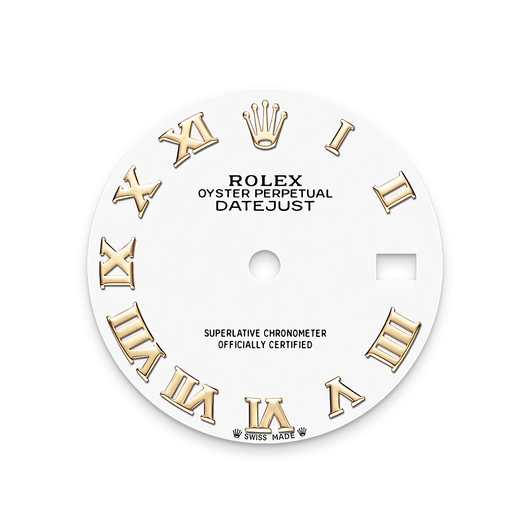 White dial