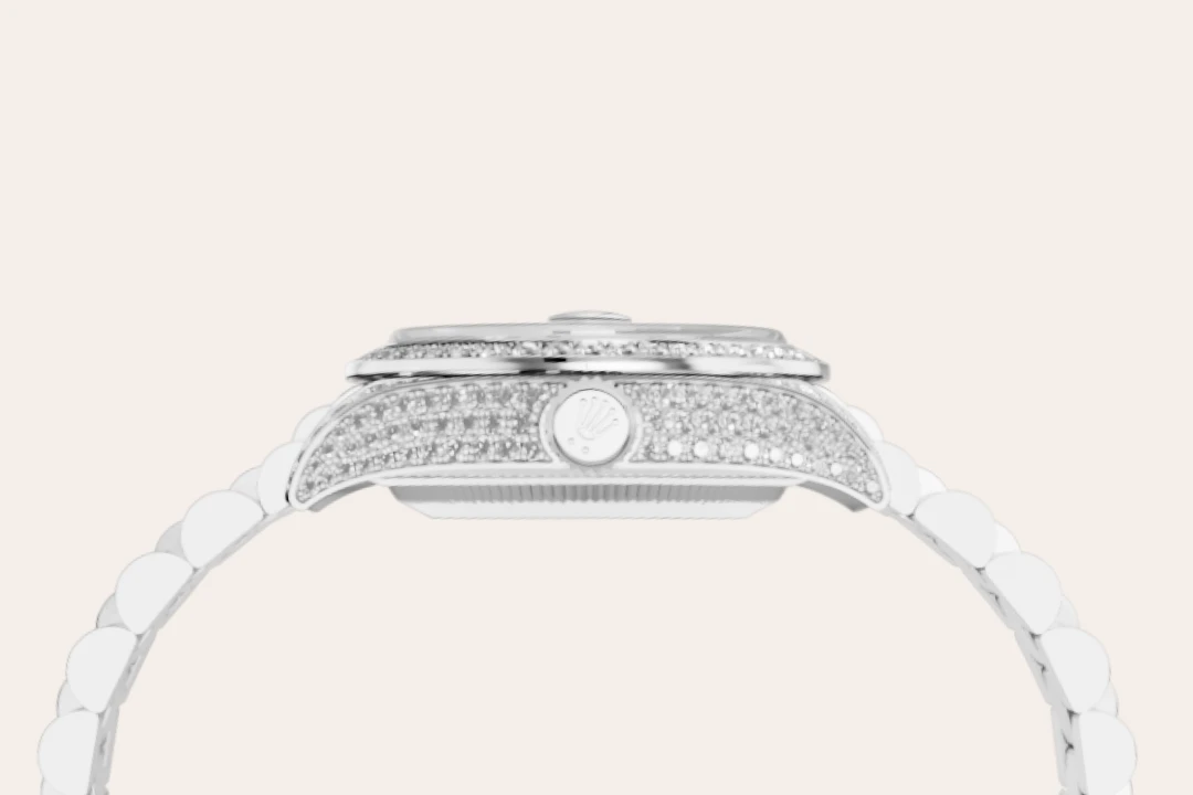 18 ct white gold