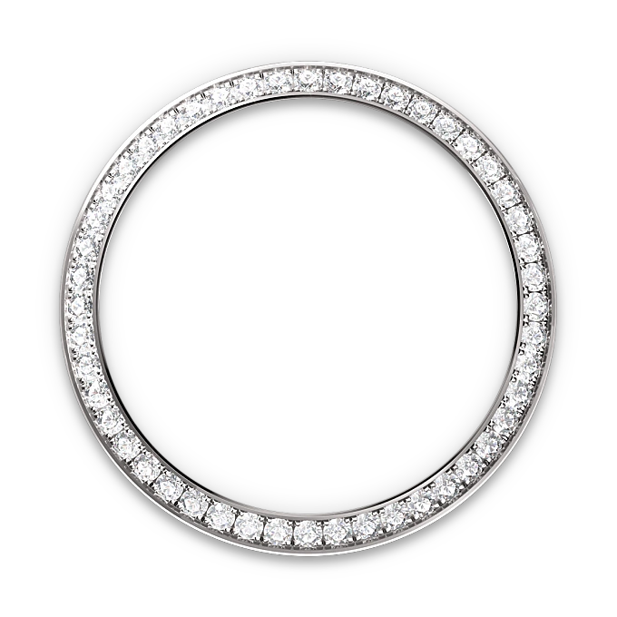 Diamond-set bezel