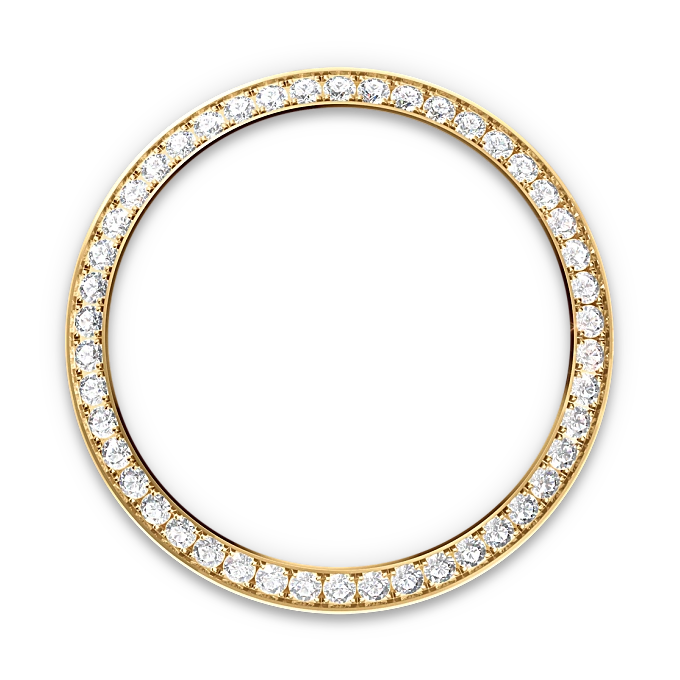 Diamond-set bezel