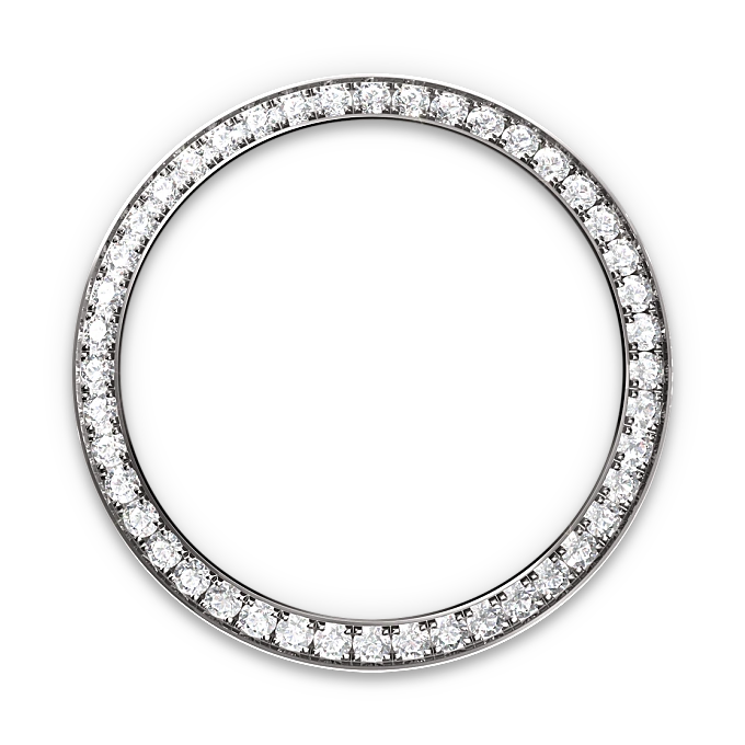 Diamond-set bezel