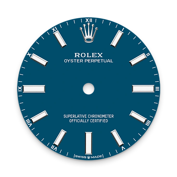 Med blue dial