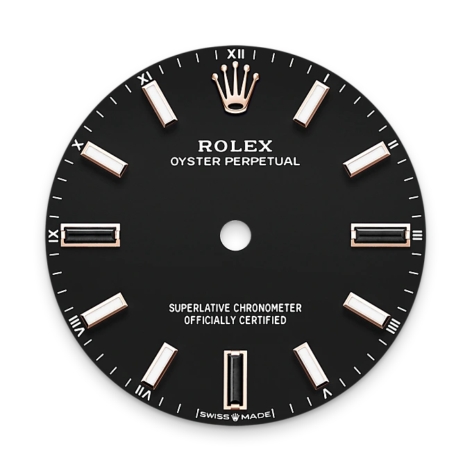 Black dial