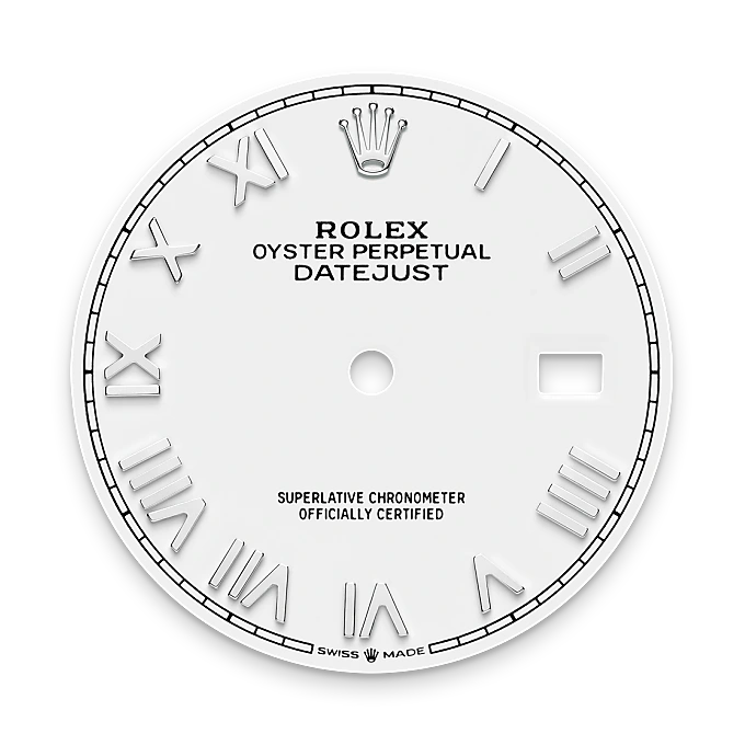White dial