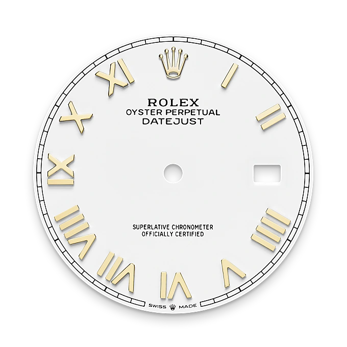 White dial