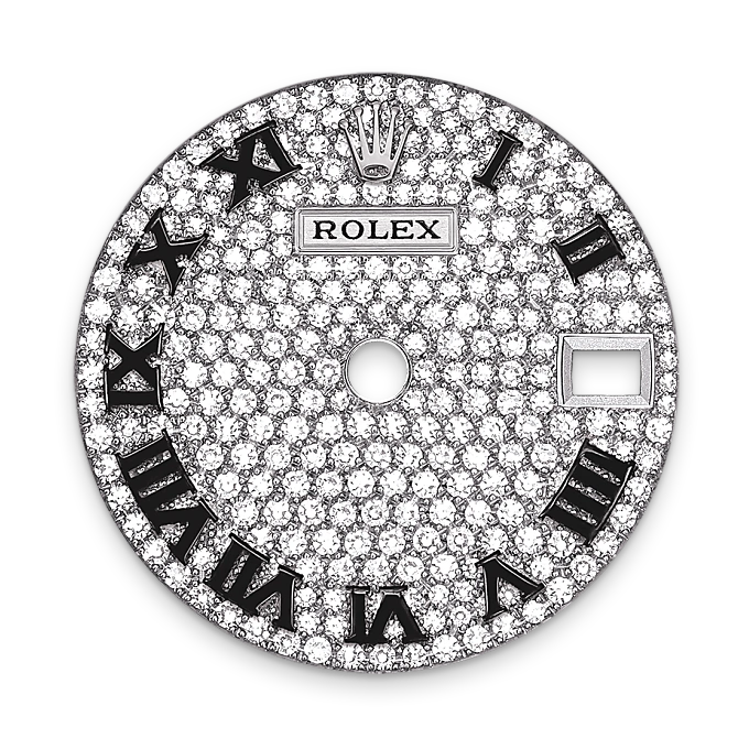 Diamond-Paved Dial