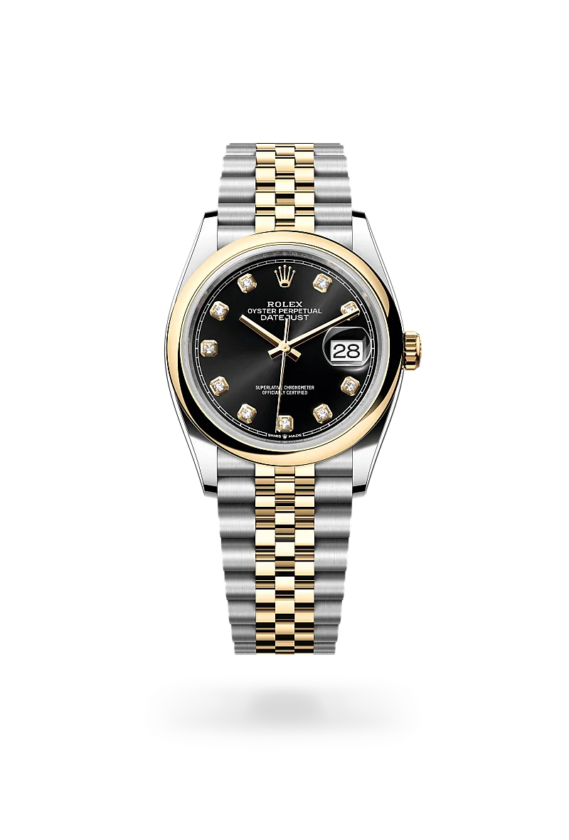 Oyster, 36 mm, Oystersteel and yellow gold