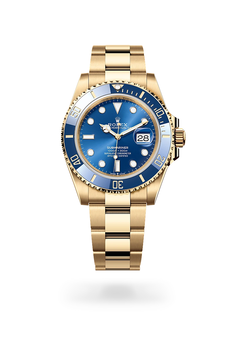 Oyster, 41 mm, yellow gold