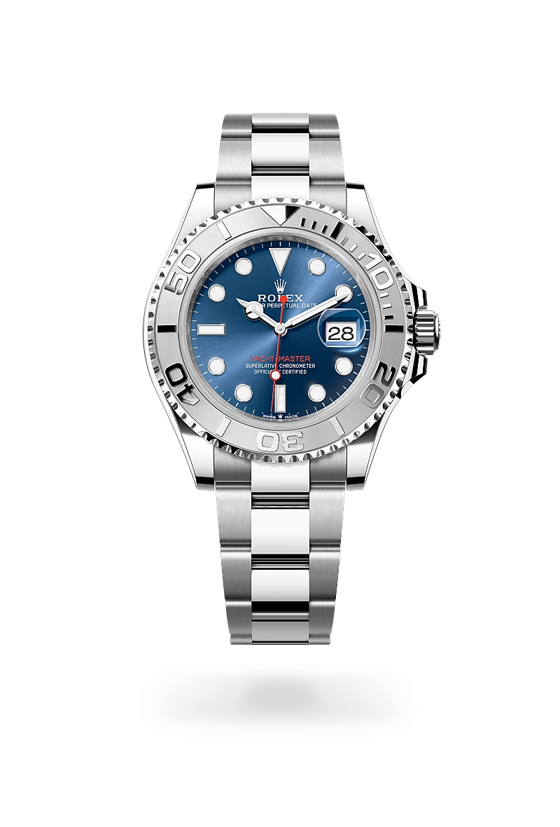 Oyster, 40 mm, Oystersteel and platinum