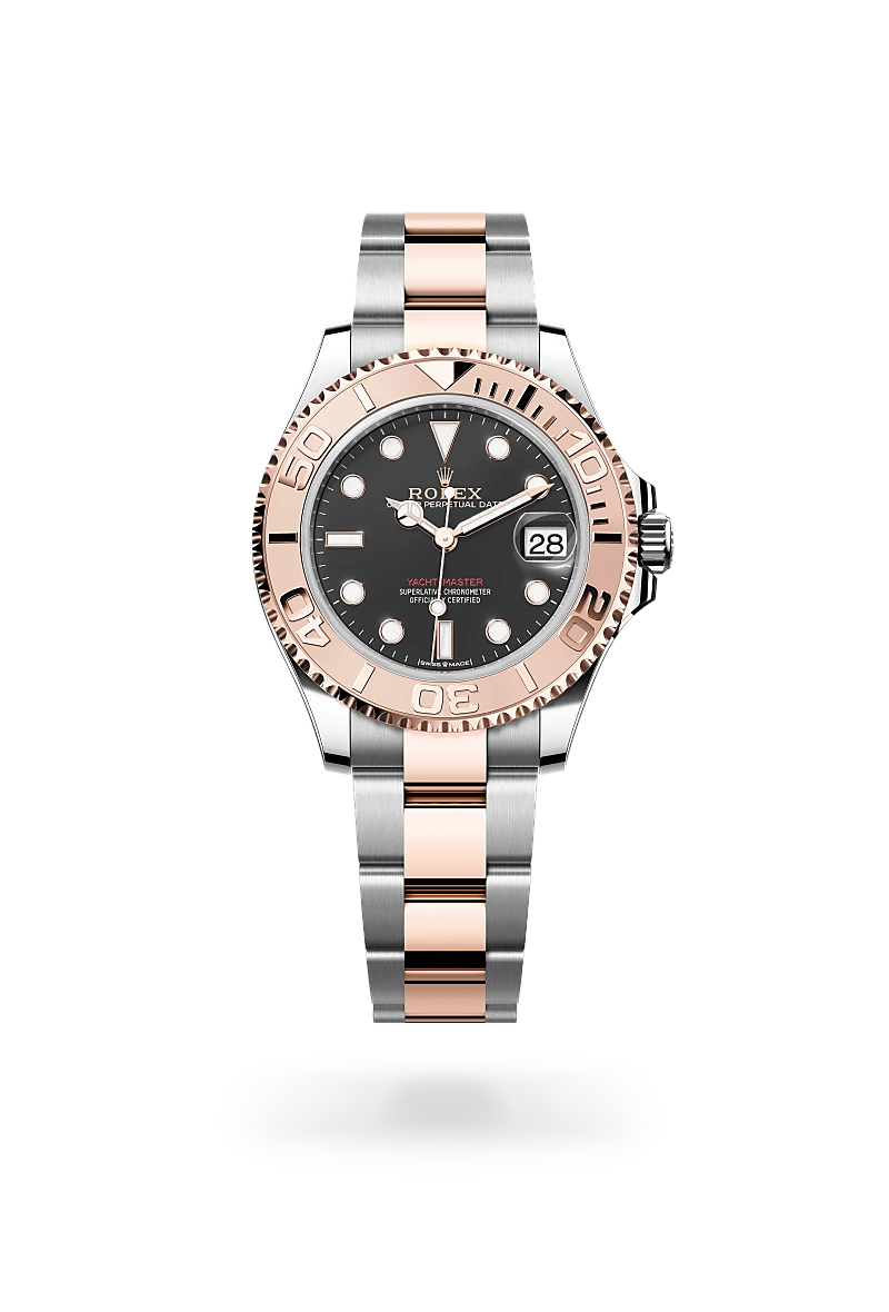 Oyster, 37 mm, Oystersteel and Everose gold