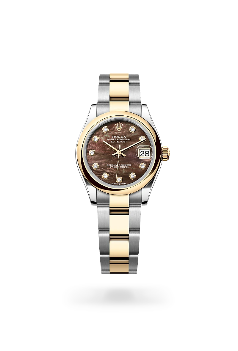 Oyster, 31 mm, Oystersteel and yellow gold