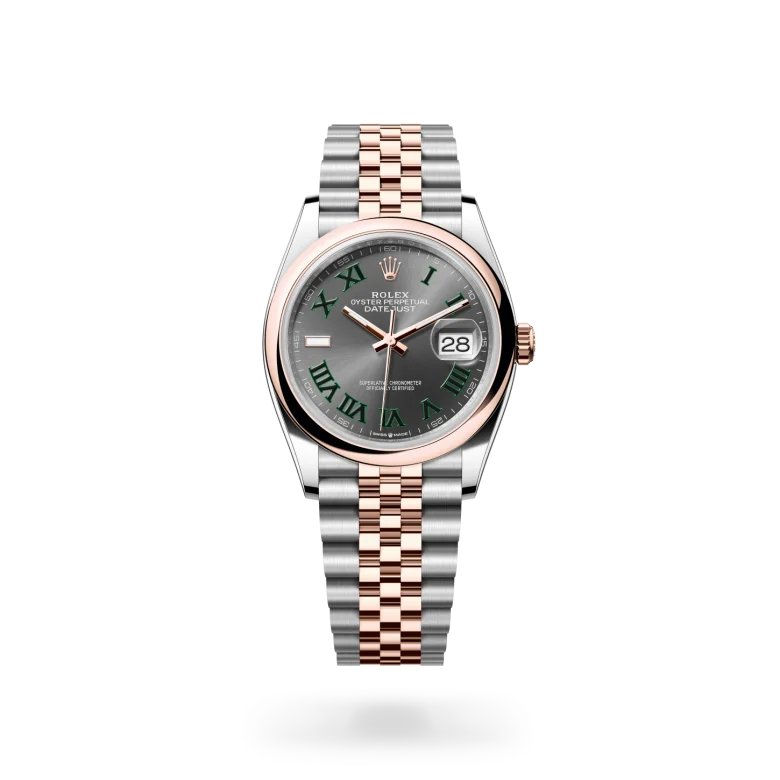 Oyster, 36 mm, Oystersteel and Everose gold